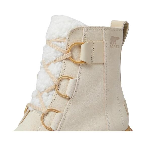Sorel Women's Joan Now Lace Cozy Boots 7.5 Bleached Ceramic NWT - Picture 6 of 10
